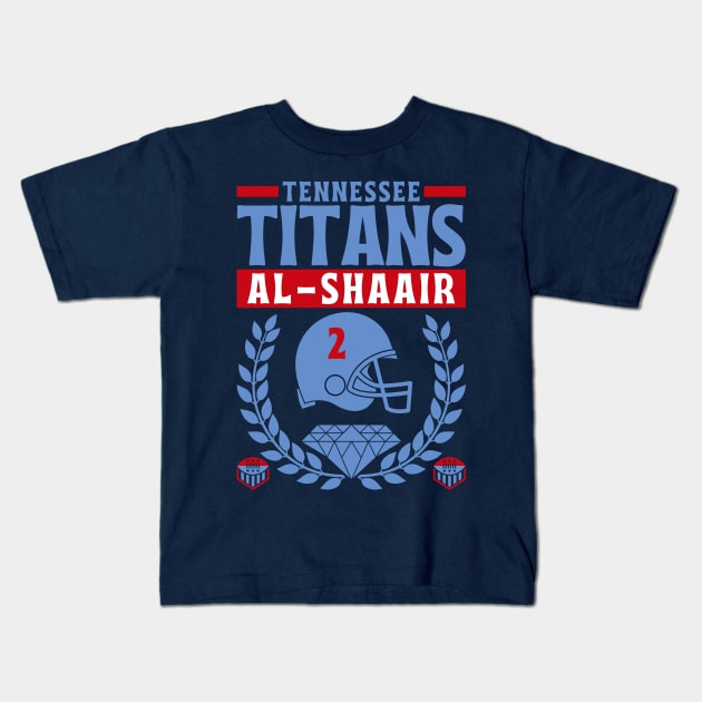 Tennessee Titans Al-Shaair 2 Edition 2 Kids T-Shirt by Astronaut.co